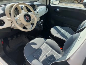 
										Fiat 500 dolcevita bianca full									